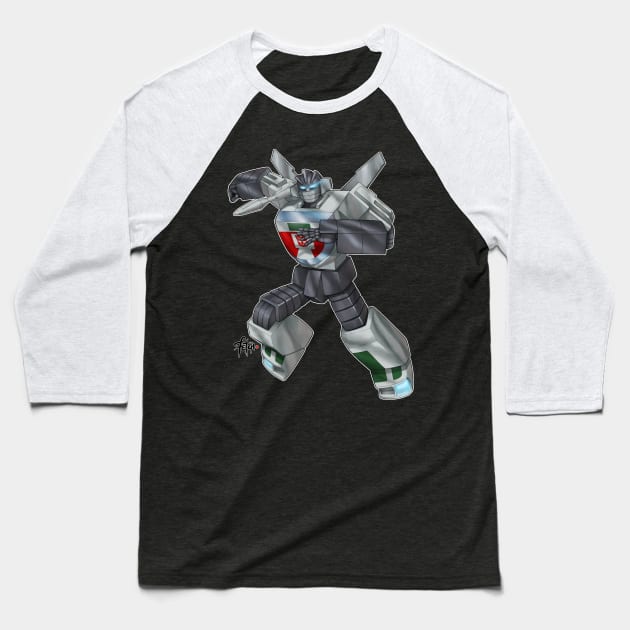 Wheeljack G1 Baseball T-Shirt by Fetch